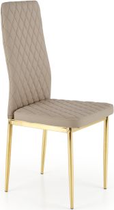 Elegantní jídelní židle K501 cappuccino
