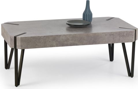 Konferenční stolek Emily, beton-černý