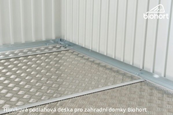 Hliníková podlahová deska pro zahradní domky Avantgarde