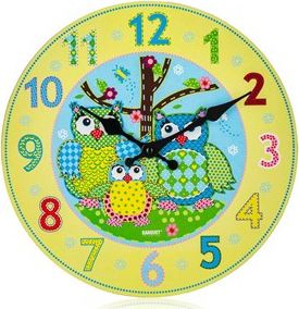 Hodiny nástěnné OWL 30 cm