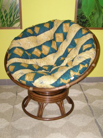 Houpací PAPASAN tmavý - průměr 110 cm