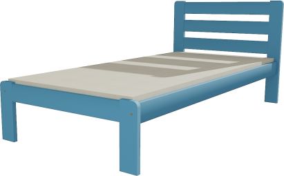 Jednolůžková postel VMK001A, modrá