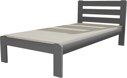 Jednolůžková postel VMK001A, šedá