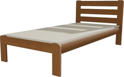 Jednolůžková postel VMK001A, olše