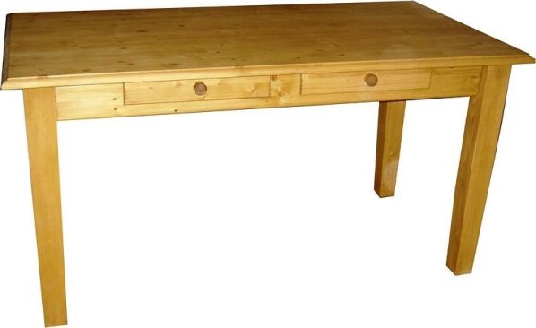 Jídelní stůl se zásuvkou 00467, 3161 - Ebenové dřevo