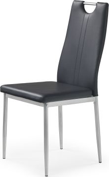 Černá jídelní židle K202, II. jakost