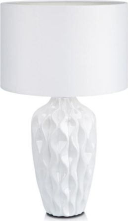 Bílá stolní lampička Angela 106890