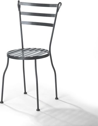 Kovaná židle Cardif