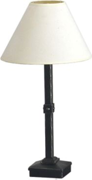 Kovová stolní lampička ALCATRAZ 0786EL Černozlatá 4