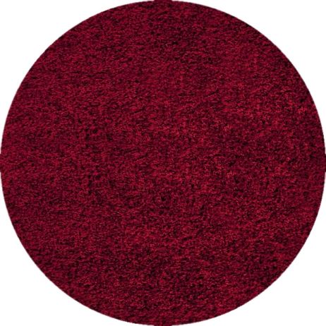 Kusový koberec Dream Shaggy 4000 Red Kruh