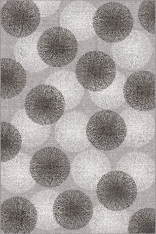 Kusový šedý koberec Sonata 22010-116 Rozměry: 80x150