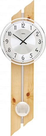 Kyvadlové nástěnné hodiny 7469 AMS 65cm