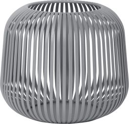 Designová lucerna - malá, ocelově šedá