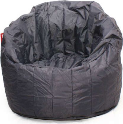 Tmavě šedý sedací vak BeanBag Lumin Chair