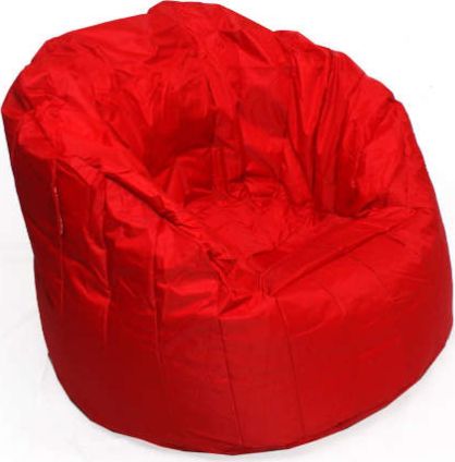 Červený sedací vak BeanBag Lumin Chair