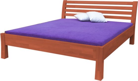 Masivní postel Carla olejovosk, 180x200 cm, třešeň