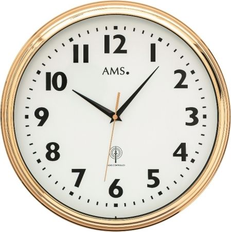 Nástěnné hodiny 5963 AMS řízené rádiovým signálem 32cm