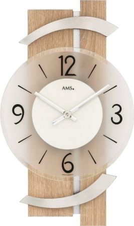 Nástěnné hodiny 9546 AMS 40cm