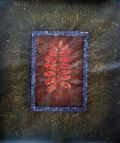 Obraz - Červený list
