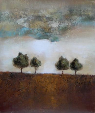 Obraz - Čtyři stromy