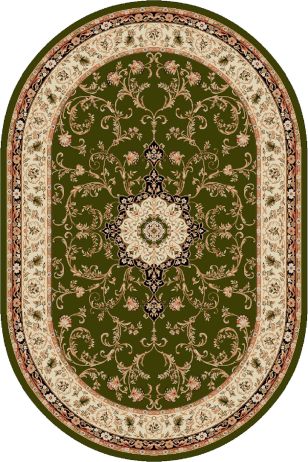 Oválný kusový koberec Lotos 523-310o, 150x230 cm