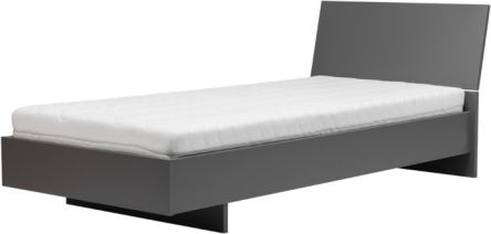 Jednolůžková postel MARSIE M12, šedá grafit
