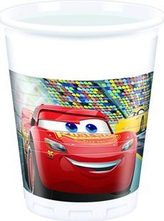 PROCOS Nápojový pohár 200 ml, 8KS Cars 3