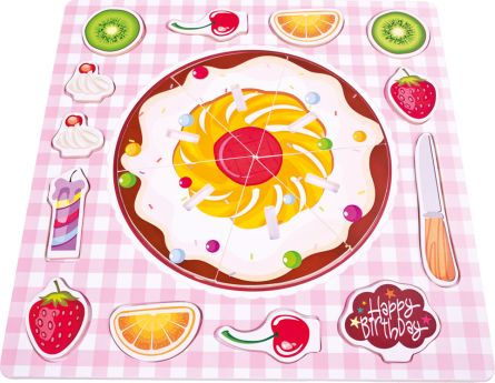 Puzzle ovocný koláč