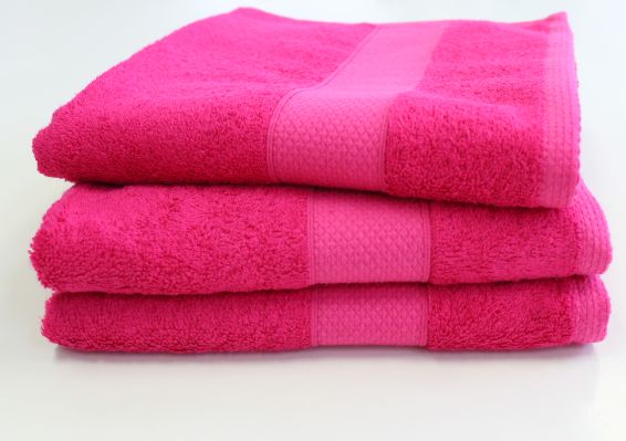 Růžový ručník Bambu Zorel