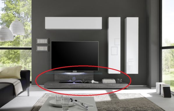 Skříňka pod televizi Cube-TV