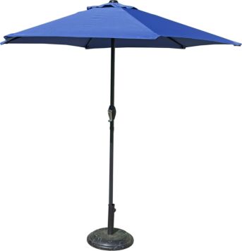 Slunečník XT06U, 230 cm, světle modrý