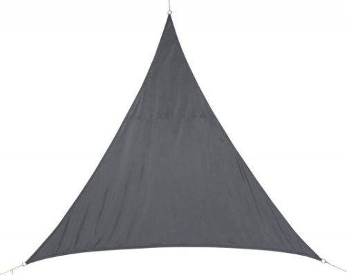 Stínící plachta trojúhelník 3*3*3 m šedá