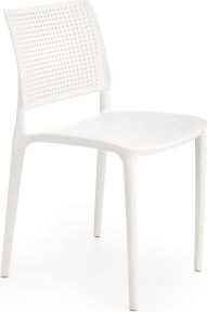 Stohovatelná zahradní židle K514 bílá