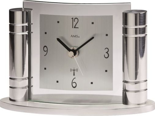 Stolní hodiny 5130 AMS řízené rádiovým signálem 18cm