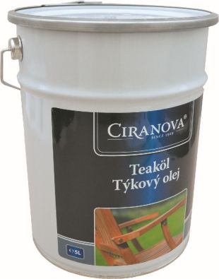 Teakový olej Ciranova, 5l