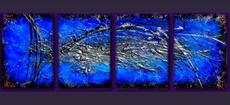Vícedílné obrazy - Abstraktní strom