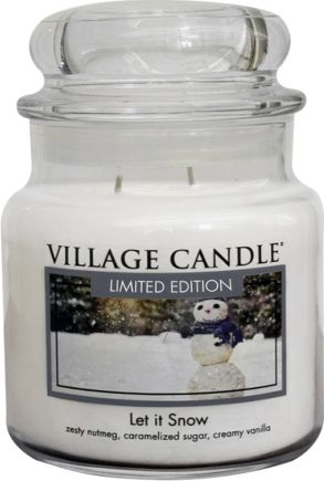 Vonná svíčka ve skle Sněhová nadílka-Let It Snow, 16oz