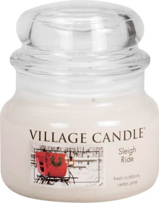 Vonná svíčka ve skle Zimní vyjížďka-Sleigh Ride, 11oz