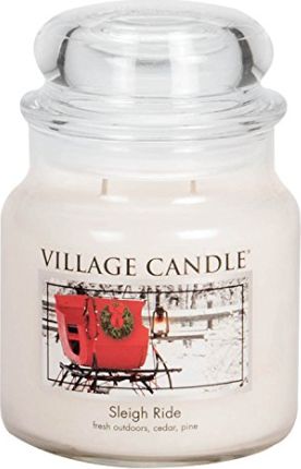 Vonná svíčka ve skle Zimní vyjížďka-Sleigh Ride, 16oz