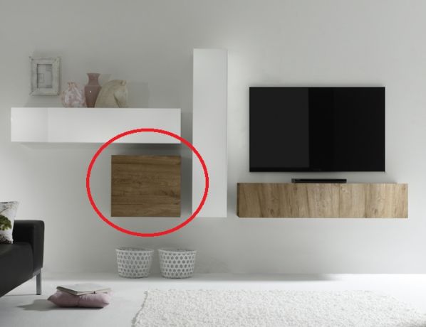 Závěsná skříňka Cube-A