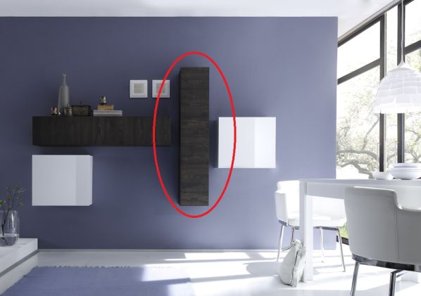 Závěsná skříňka Cube-B