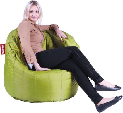 Zelený sedací vak BeanBag Lumin Chair