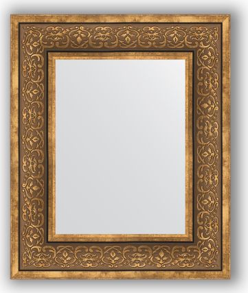 Zrcadlo v rámu, bronzový monogram BY 3223 73x123 cm