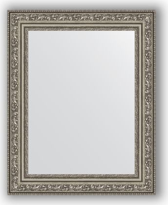 Zrcadlo v rámu, patinovaný stříbrný ornament 56 mm BY 3008 40x50 cm