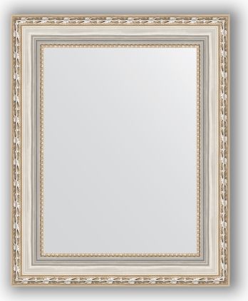 Zrcadlo v rámu, stříbrný versailleský ornament BY 3334 75x155 cm