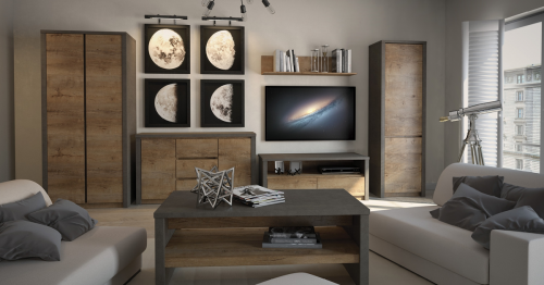 Moderní sektorový nábytek boduje v ložnici i obýváku