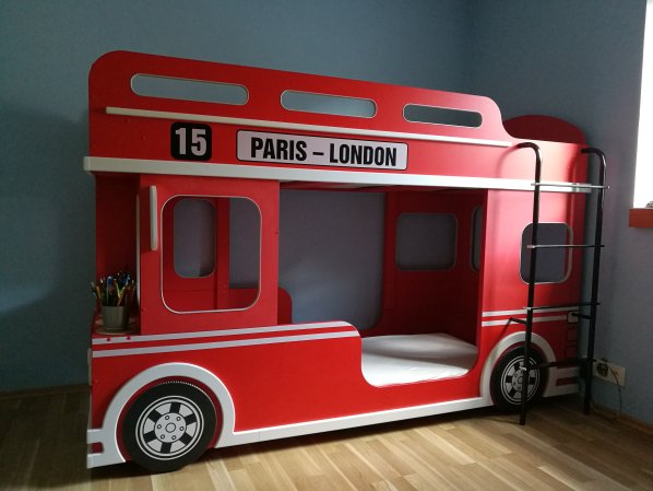 Patrová postel London Bus