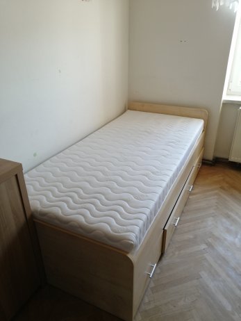 Dětská postel DUET 90x200 cm, javor