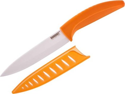 BANQUET 3dílná sada keramických nožů GOURMET CERAMIA ARANCIA