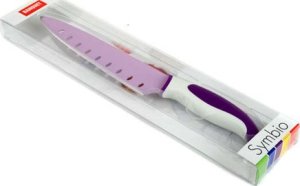 BANQUET Nerezový nůž kuchařský s nepřilnavým povrchem 31cm Symbio, fialový